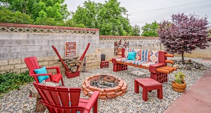 Hot Tub, NobHill Home, King Bed, Patio w/Firepit