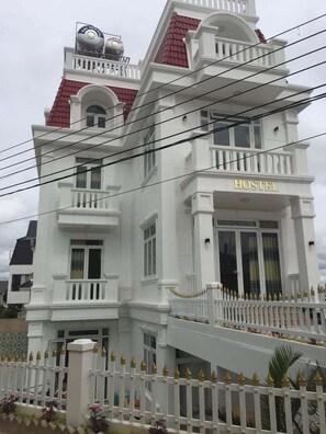 Fassade der Unterkunft