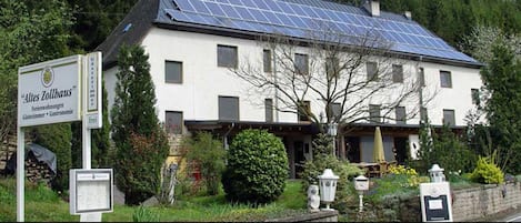 Fassade der Unterkunft