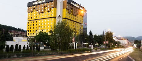 Façade de l’hébergement