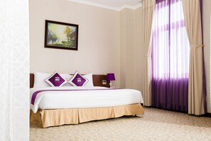 Habitación doble Deluxe | Ropa de cama de alta calidad, camas con pillow-top y minibar 