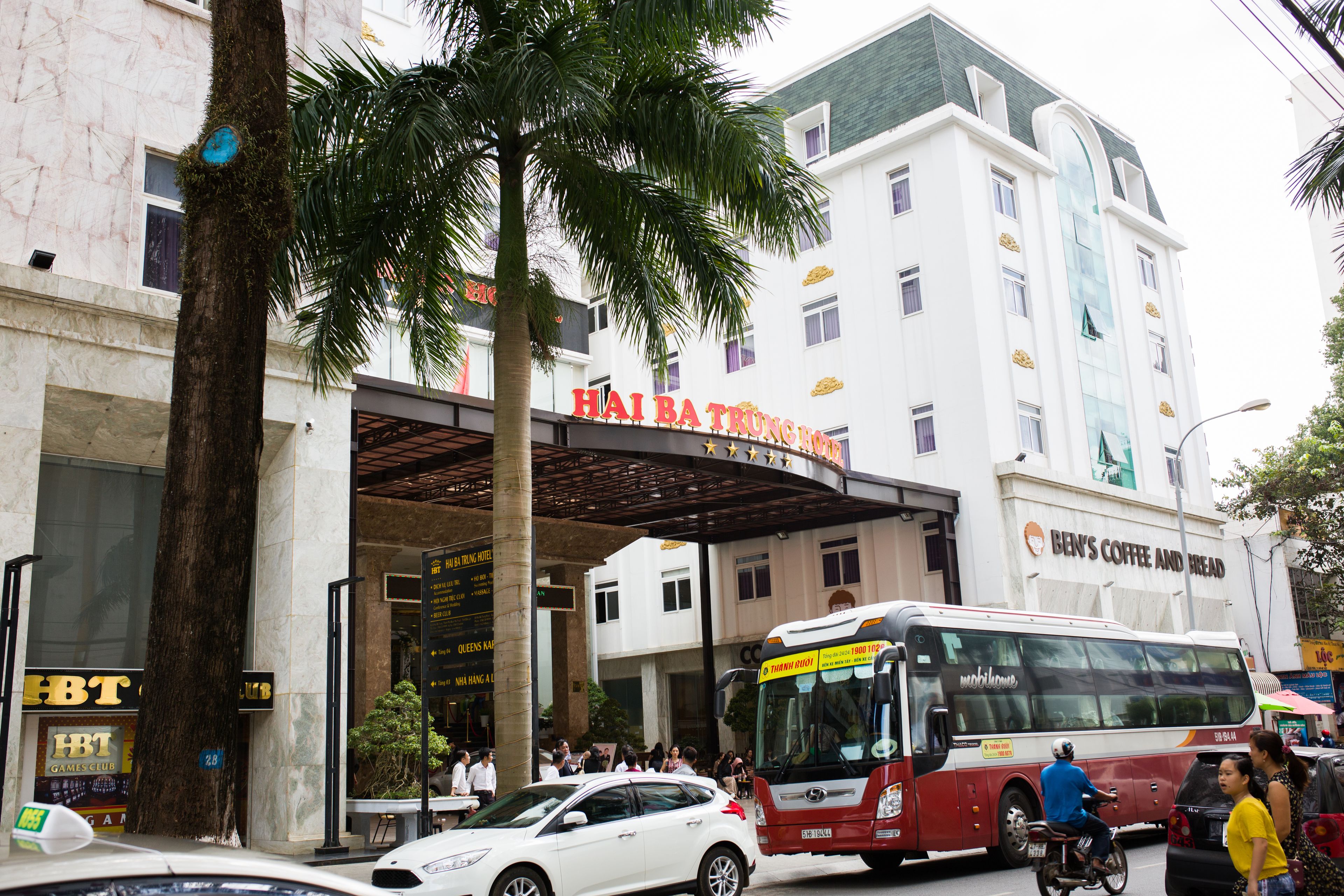 Mặt tiền nơi lưu trú