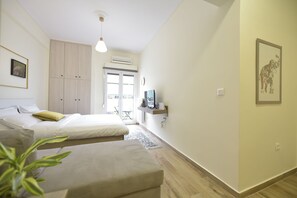 Apartment | 1 bedroom, premium bedding, down duvets, individually decorated - Live As A Greek in Artemis Apartment (Athens)