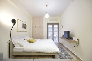 Apartment | 1 bedroom, premium bedding, down comforters, individually decorated - Live As A Greek in Artemis Apartment (Athens)