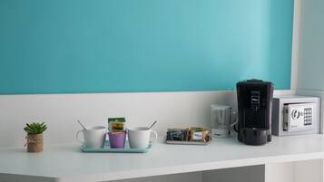 Standard Double Room, Balcony | Coffee and/or coffee maker