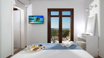 Deluxe Villa, 1 Queen Bed with Sofa bed, Non Smoking, Private Pool | 1 bedroom, in-room safe, iron/ironing board, free cots/infant beds