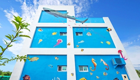 Property entrance. Penghu Colorfish Homestay