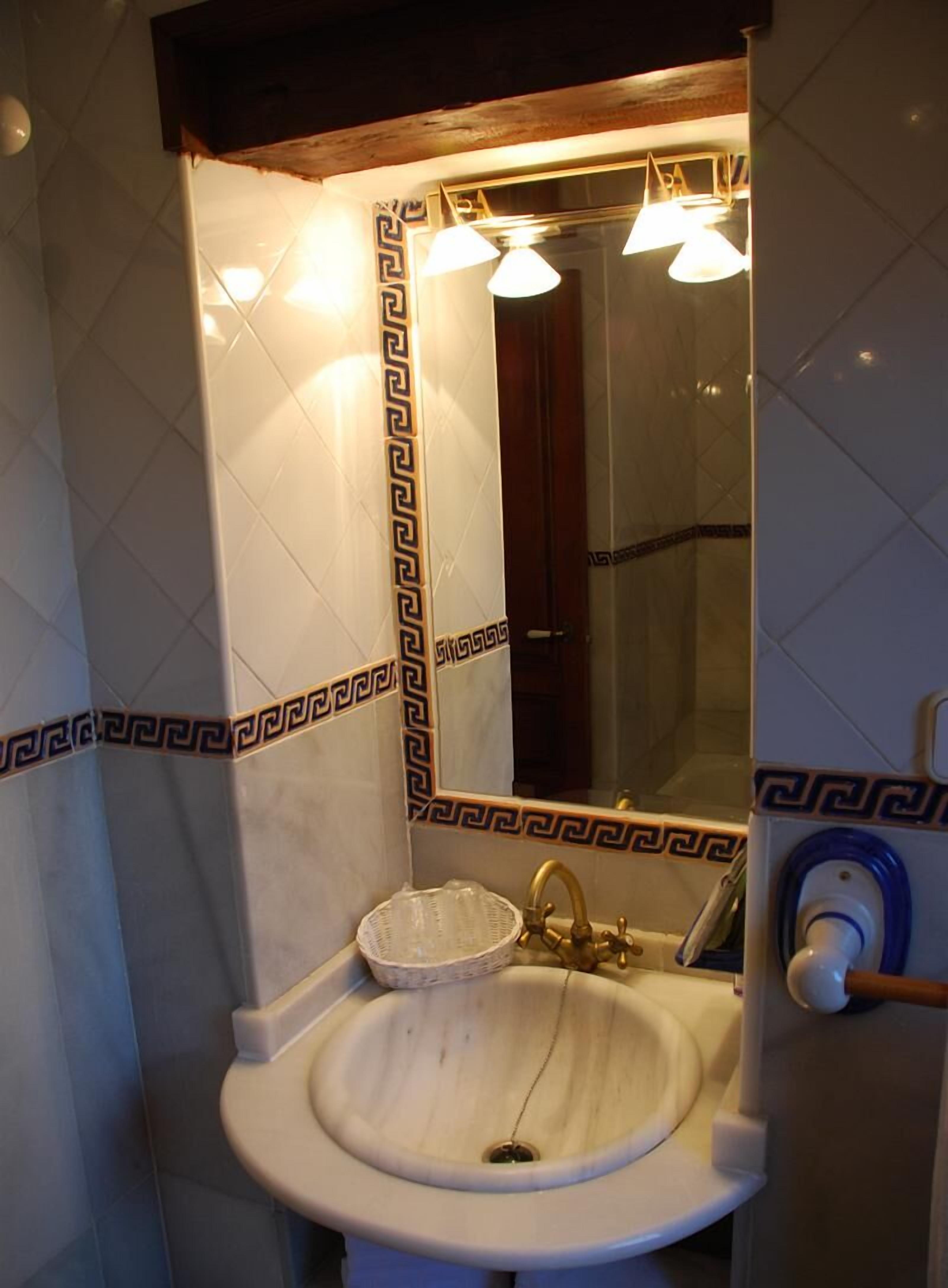 superior twin room | bathroom | hair dryer, bathrobes, slippers, towels