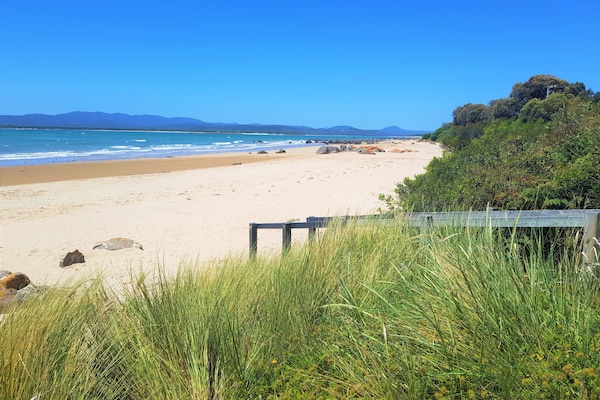 Beach nearby, white sand