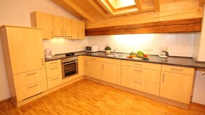 Apartamento Deluxe, no fumadores, vistas a la montaña (Nr. 8) | Cocina privada