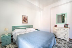 Apartment, 1 Bedroom | 1 bedroom, iron/ironing board, bed sheets - Casa con Terrazza sul Mare all'Addaura by Wonderful Italy (Palermo)