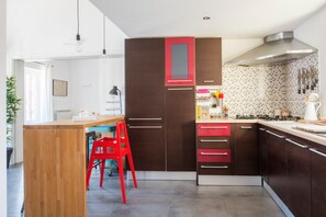 Apartment, 1 Bedroom | Private kitchen - Terrazza dei Colori alla Kalsa by Wonderful Italy (Palermo)