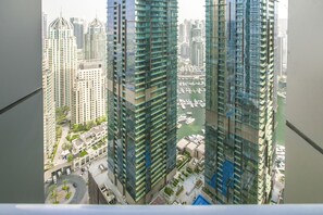 Balcony view - Driven Holiday Homes - Torch Tower (Dubai)