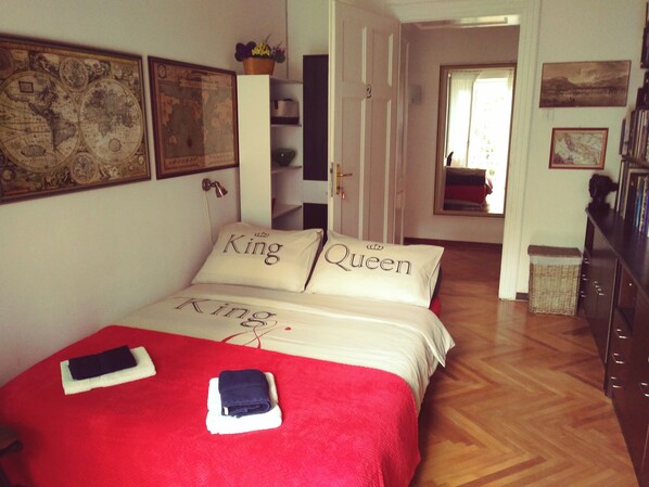 1 間睡房、熨斗/熨衫板、Wi-Fi、床單