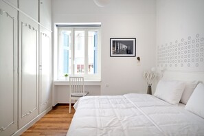 豪華公寓, 4 間臥室, 私人浴室, 地面層 | 4 間臥室、高級寢具、客房內保險箱、獨特裝潢