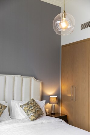 Deluxe-Apartment, 1 Schlafzimmer, Balkon, Stadtblick