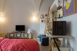 Apartment, 1 Bedroom | Living area | Flat-screen TV - Vintage Loft with Terrace by Wonderful Italy (Ostuni)