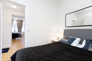 Apartamento, 1 quarto | 1 quarto, camas extras/dobráveis (sobretaxa), Wi-Fi de cortesia
