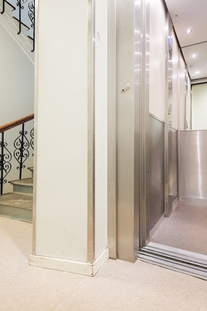 Interior entrance