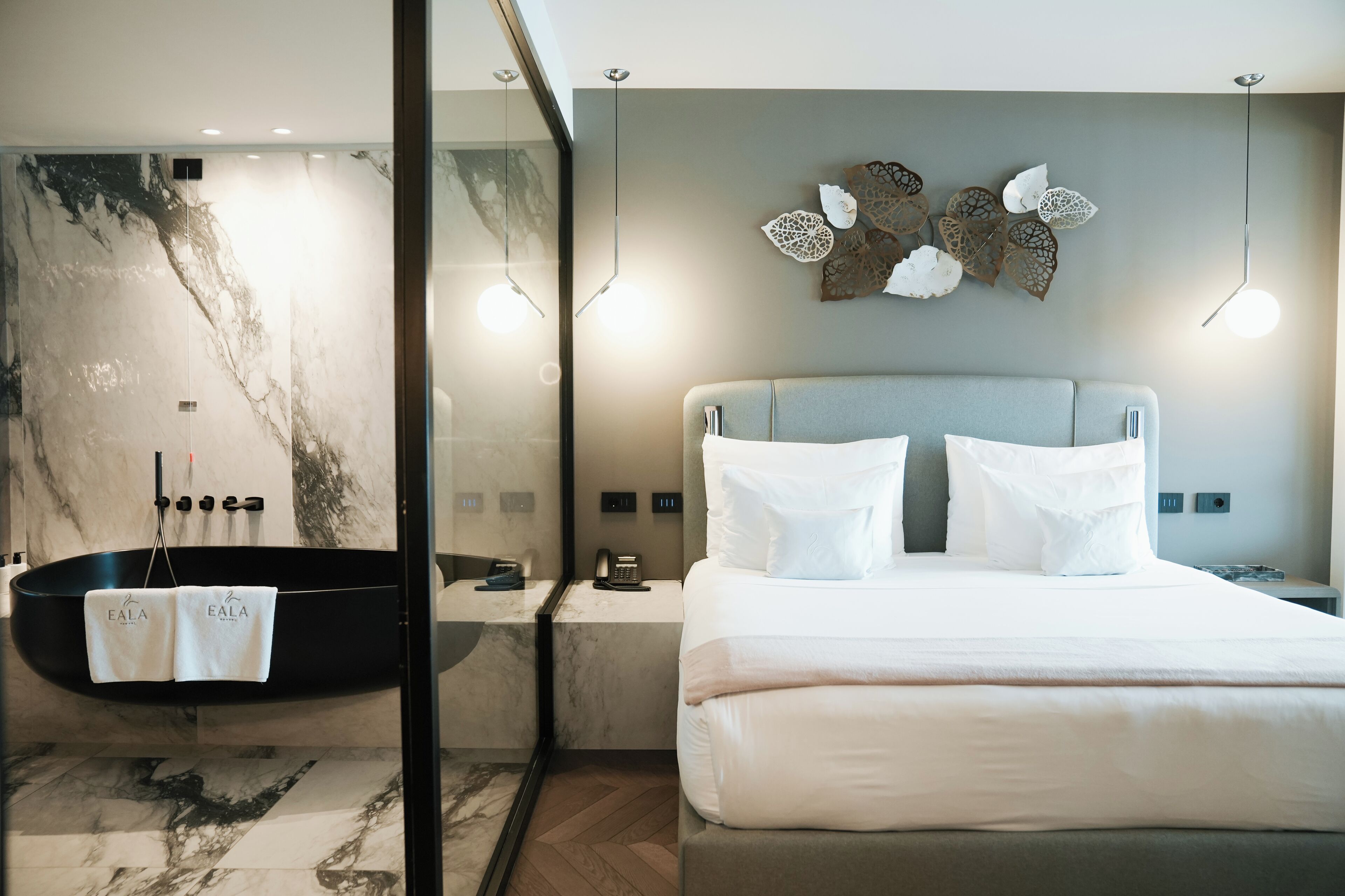 Suite, 1 King Bed, Balcony, Lake View (Argantos) | 1 bedroom, premium bedding, down duvets, minibar