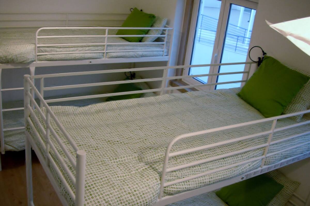 Bed in a Shared Mixed Room ( 6 pax) | Iron/ironing board (on request), WiFi (free), bed sheets