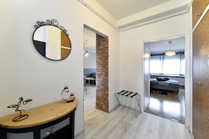 Deluxe Apartment, Balcony | 1 bedroom, in-room safe, desk, blackout curtains
