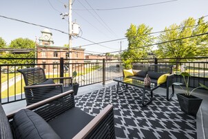 Suíte superior, terraço | Terraço/pátio