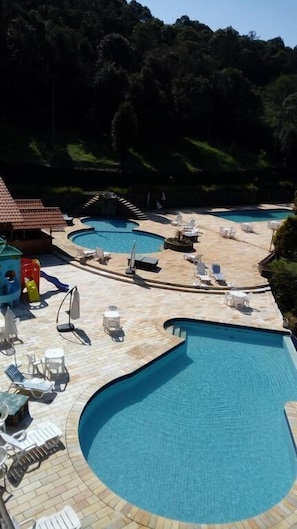 Indendørs pool, udendørs pool