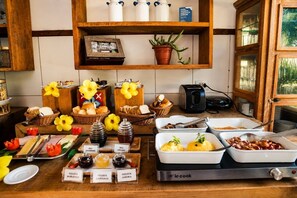 Petit déjeuner buffet compris tous les jours