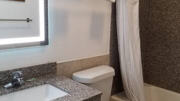 Free toiletries, towels