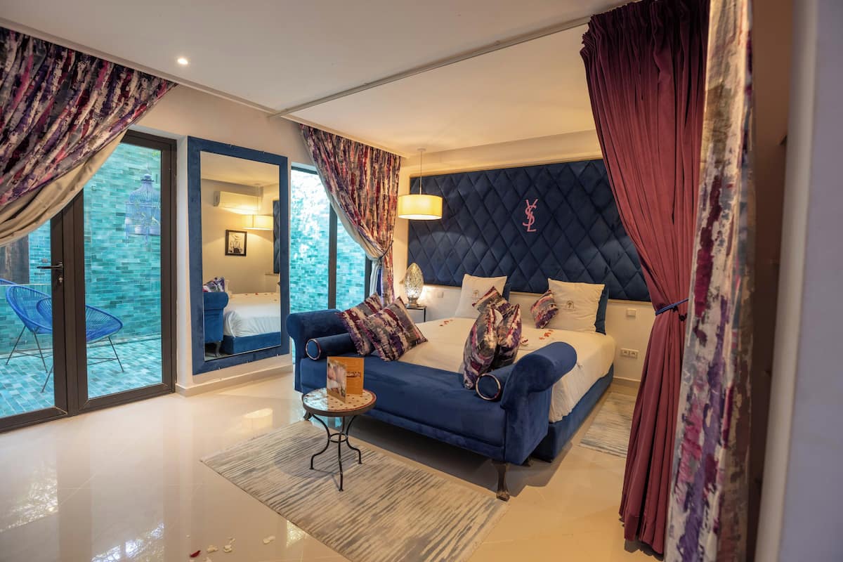 suite Deluxe Yves St Laurent | Ausblick vom Zimmer