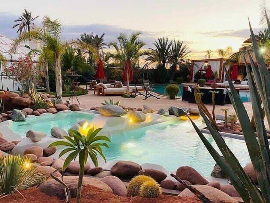 Voorkant van accommodatie