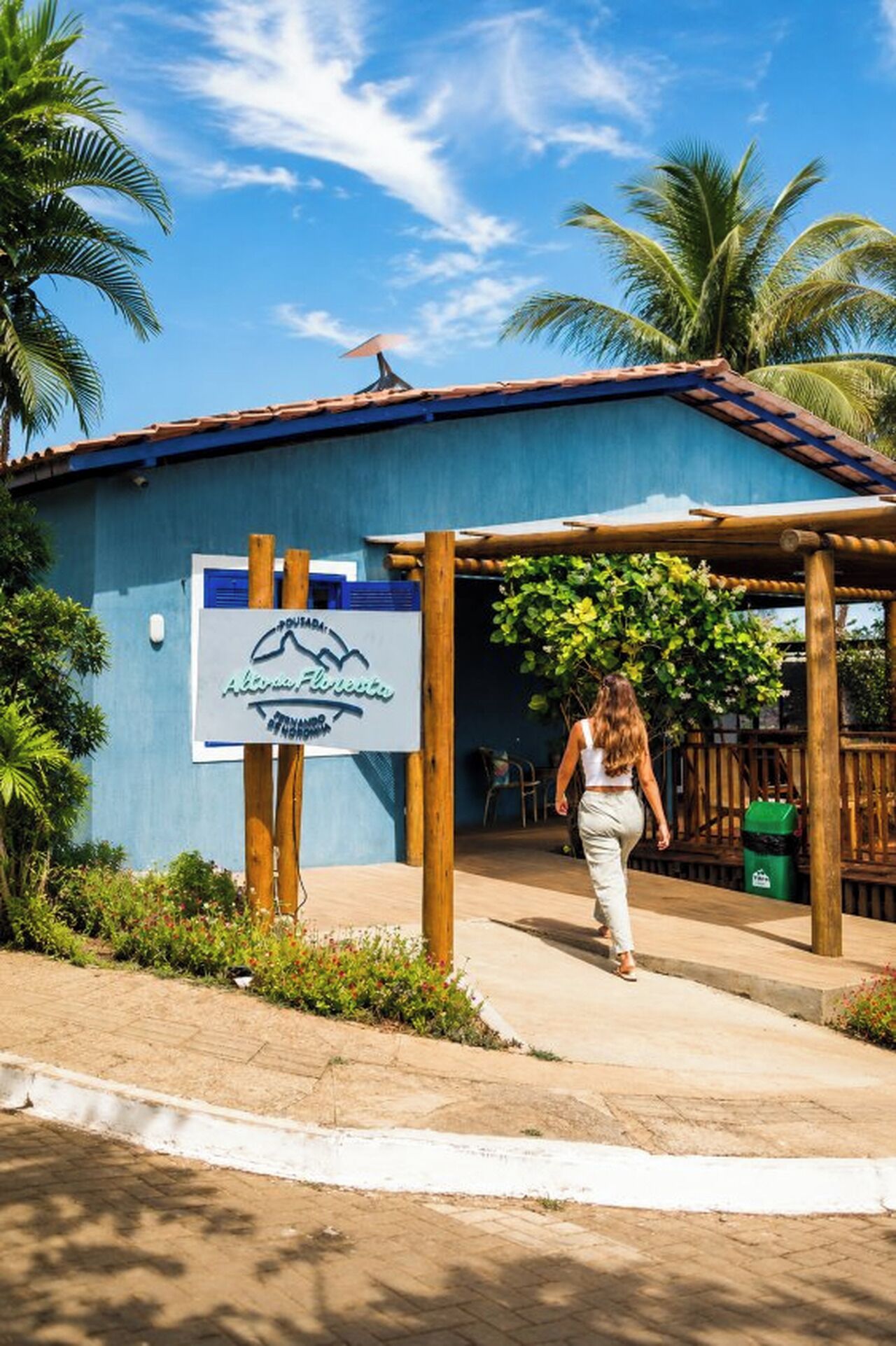 Fachada de la propiedad