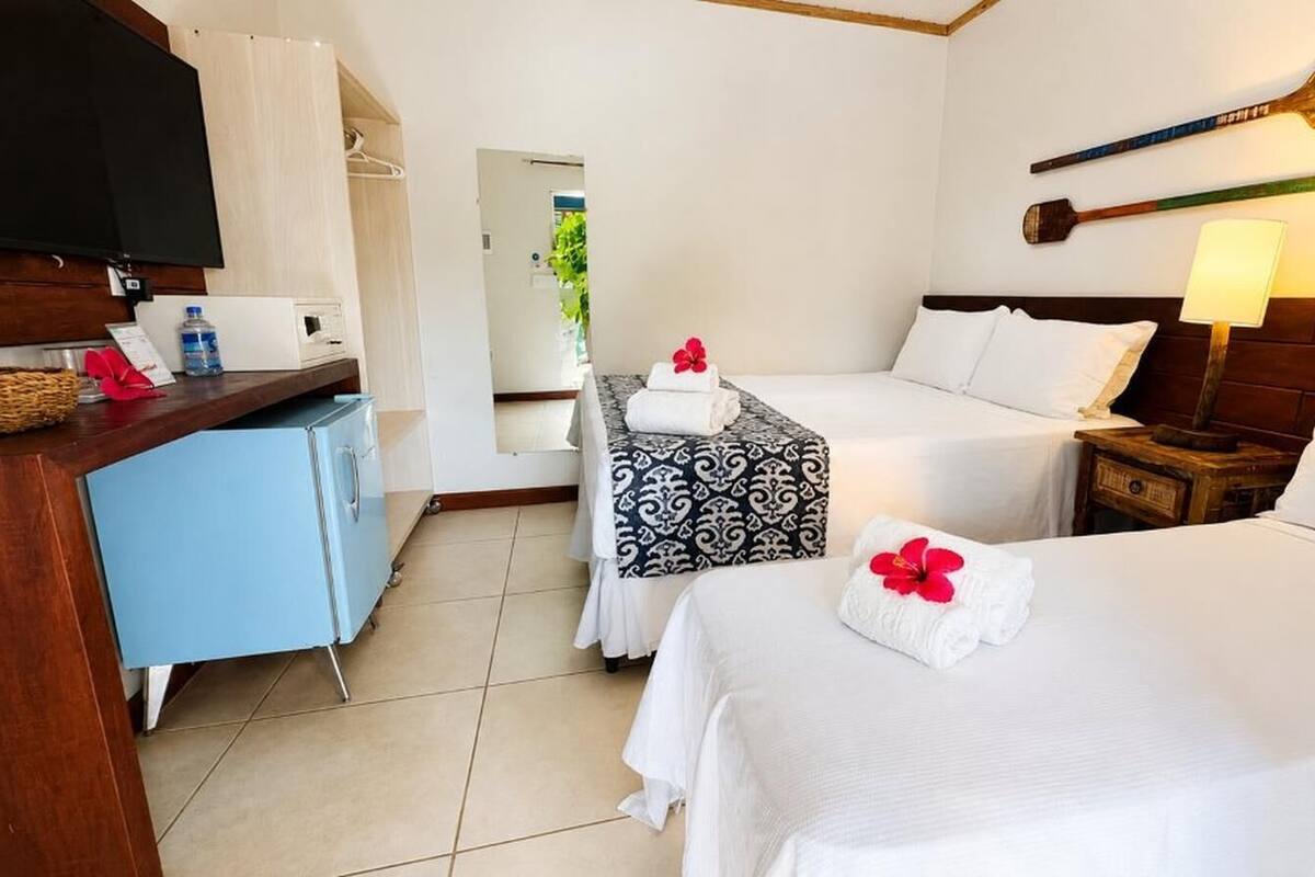 Minibar, in-room safe, blackout curtains, free WiFi
