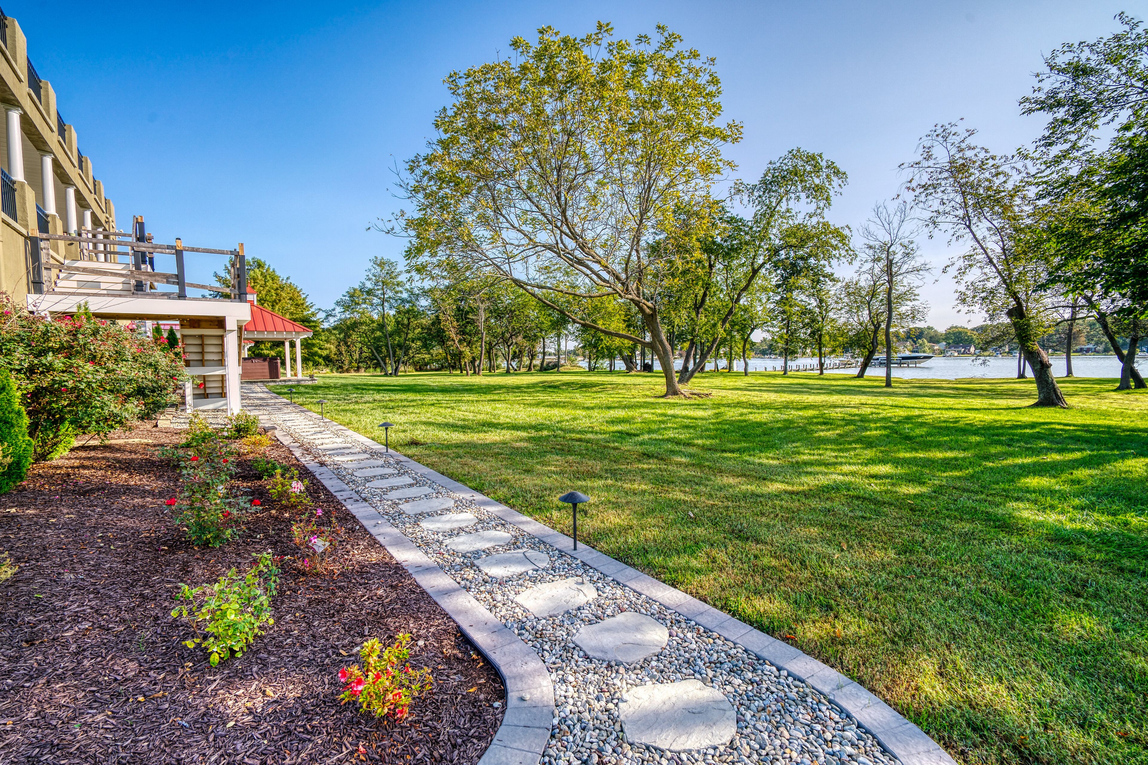 Enceinte de l’hébergement