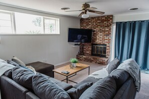 Family House | Living area - Spacious Family Vacation Home with Pool (Chula Vista)