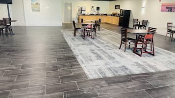 Kontinental frokost er inkludert hver dag