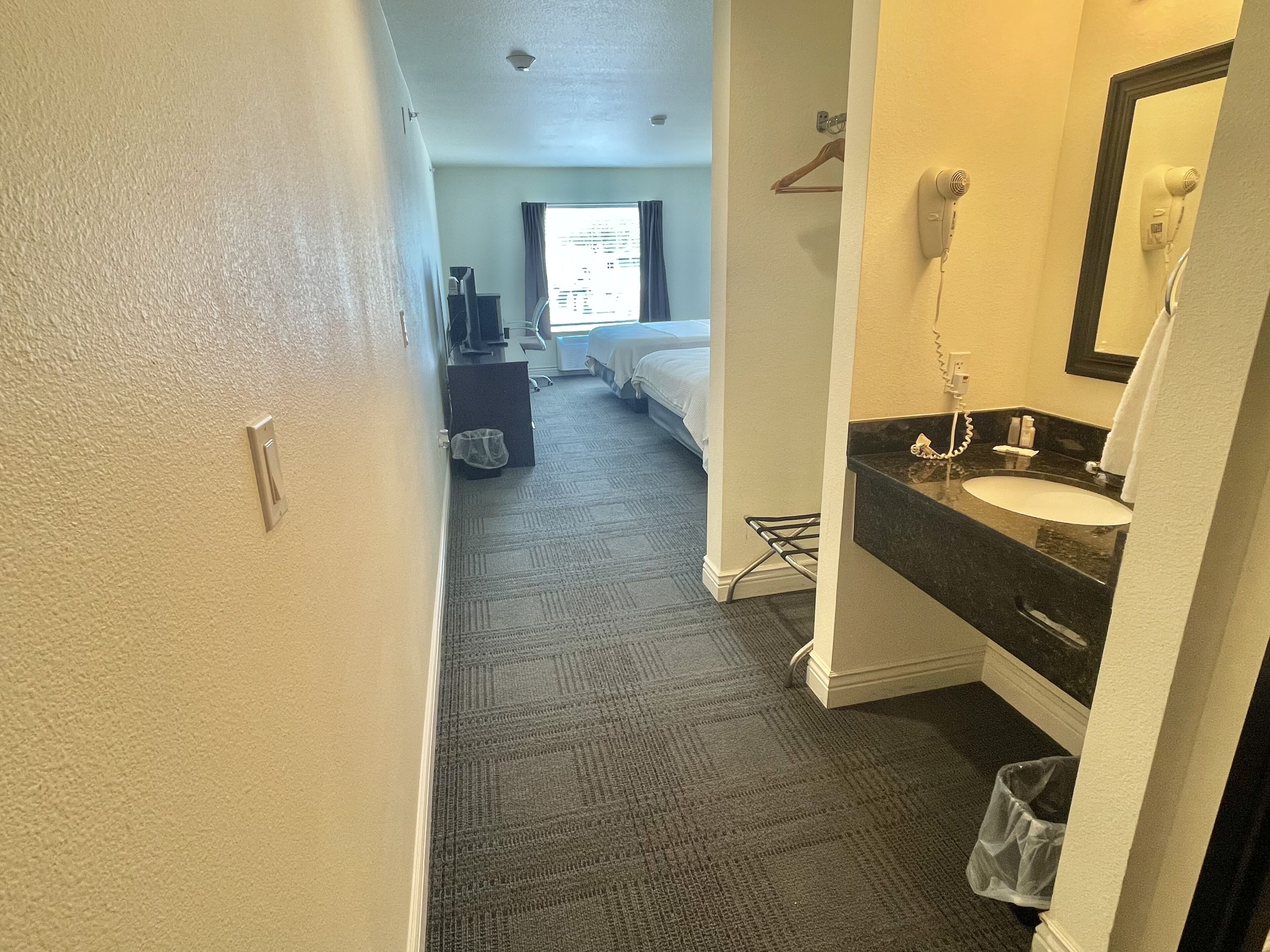 design room, 2 queen beds, non smoking | individually decorated, individually furnished, desk, laptop workspace