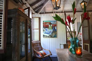 Interior entrance - Pink Plantation House (Castries)