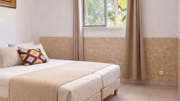 4 slaapkamers, een bureau, reisbedje, wifi