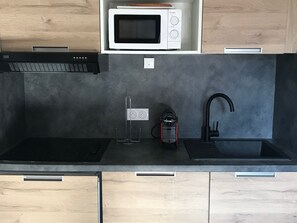 Fridge, microwave, dishwasher - Duplex Chalet 3 Rooms, 7 Pers, Pets, Parking, Mountain View (La Joue du Loup)