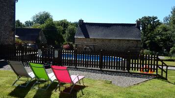 Et oppvarmet basseng