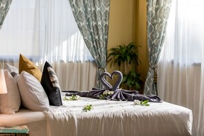 3 bedrooms, in-room safe, soundproofing, iron/ironing board
