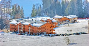 Exterior - 200m from ski slopes, 2nd floor, fitness, sauna, balcony, tv, ski locker, 42m², Val Cenis (Val Cenis)