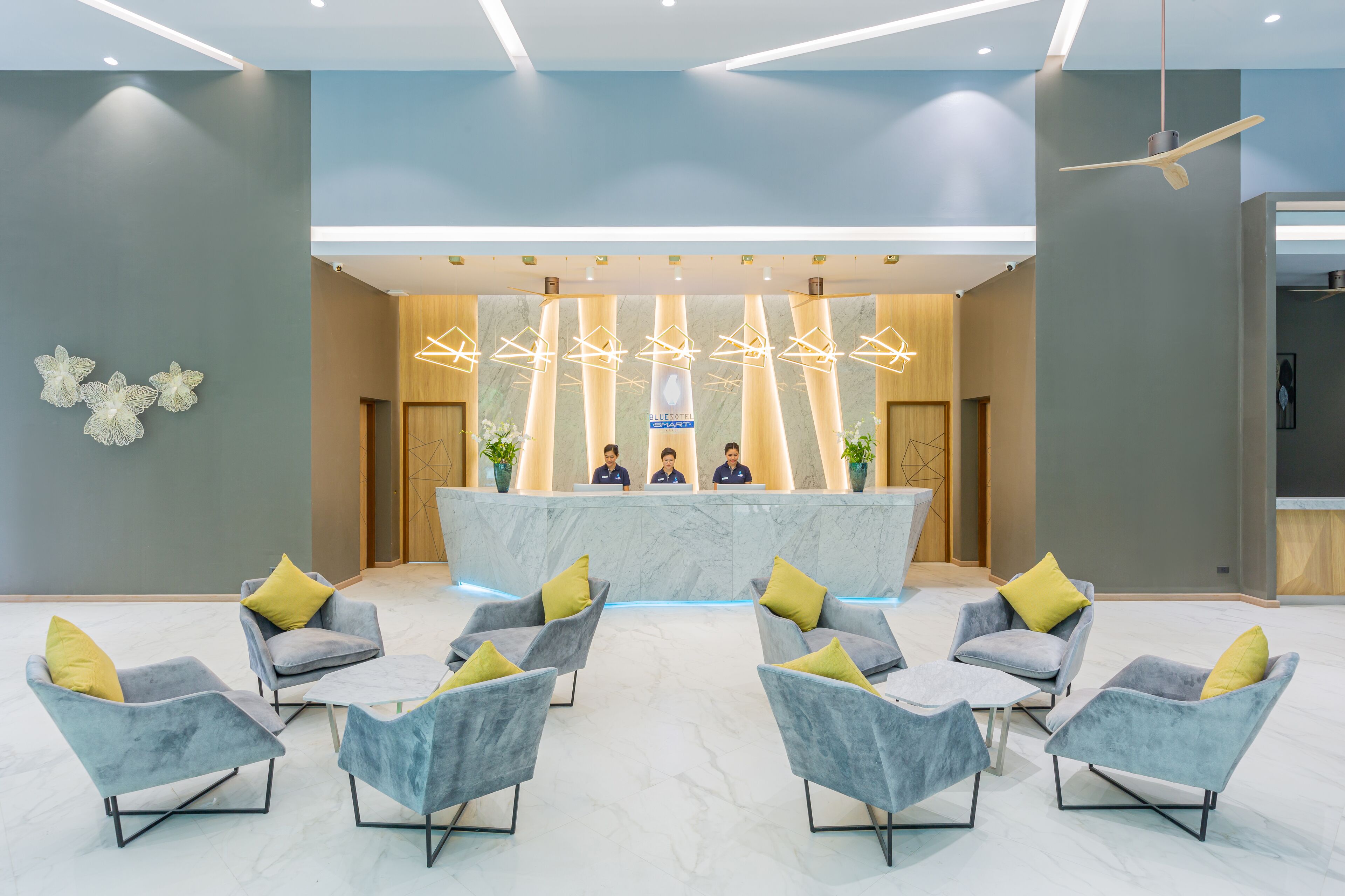Lobby sitting area