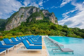 2 outdoor pools, open 8:00 AM to 8:00 PM, pool loungers - BlueSotel SMART Krabi Aonang Beach - Adults only (Krabi)