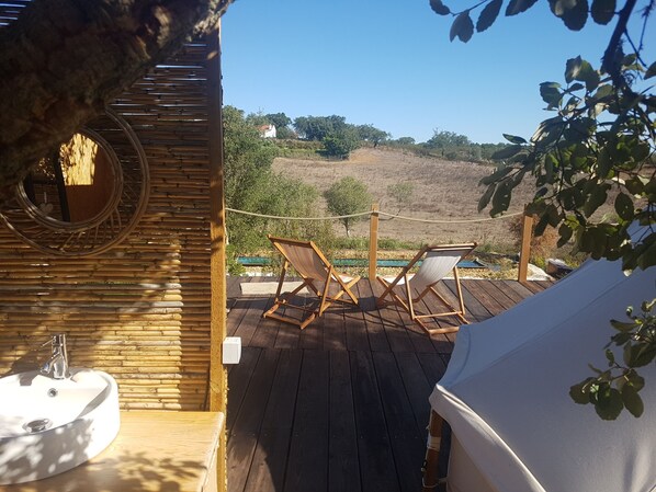 Overnattingsstedets uteområder