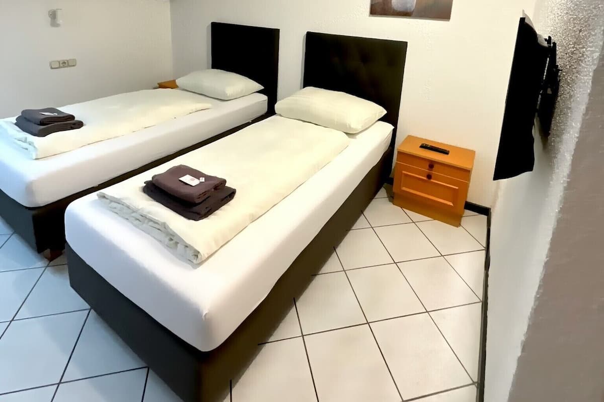 Twin kamer | 2 slaapkamers, beddengoed