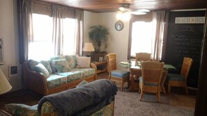 Een televisie en videogames