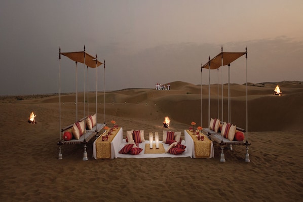 Couples’ dining - Thakur Ji Resort (Jaisalmer)